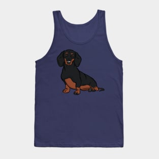 Black and Tan Dachshund Tank Top